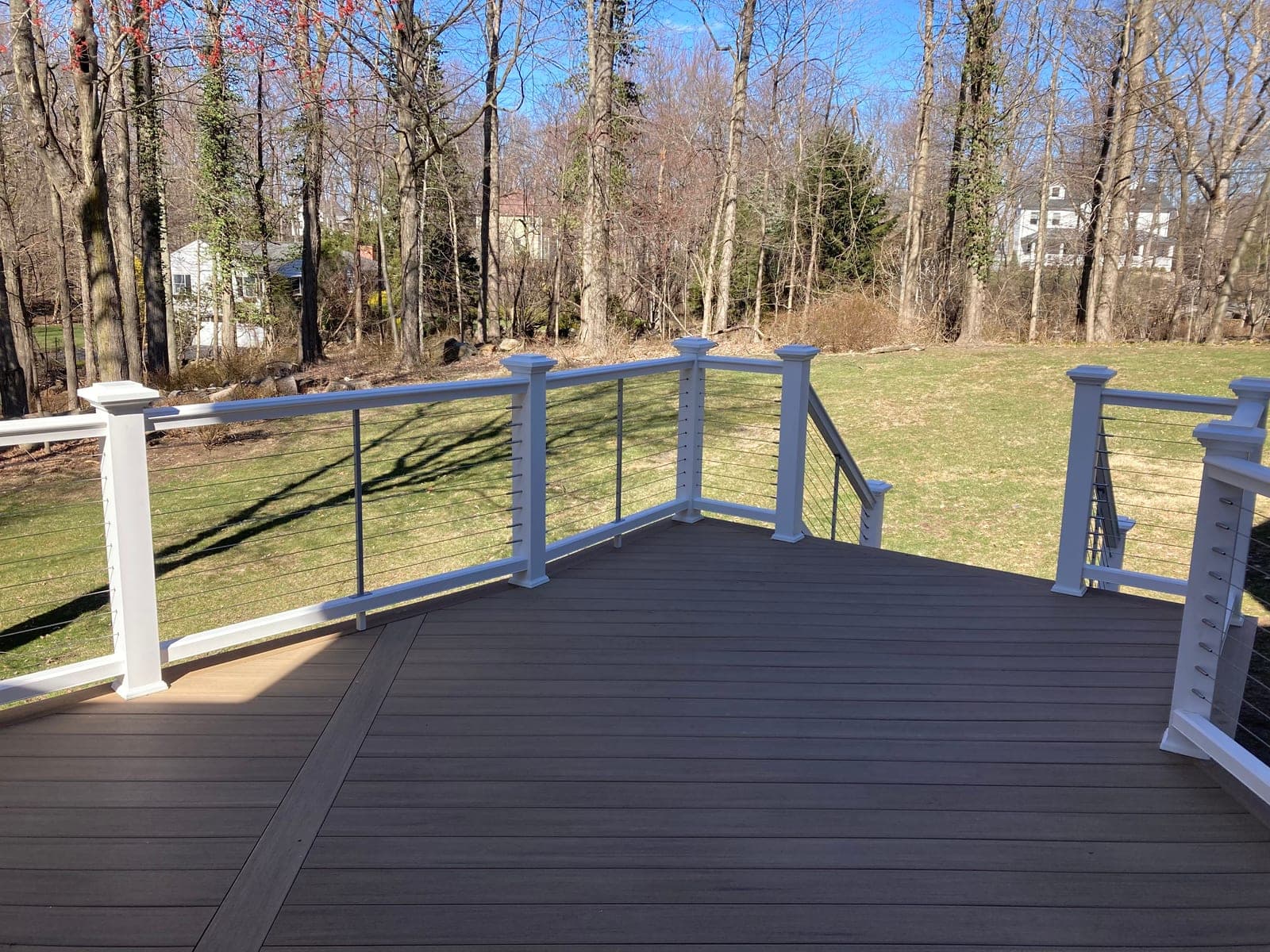 Cable-Railing Deck